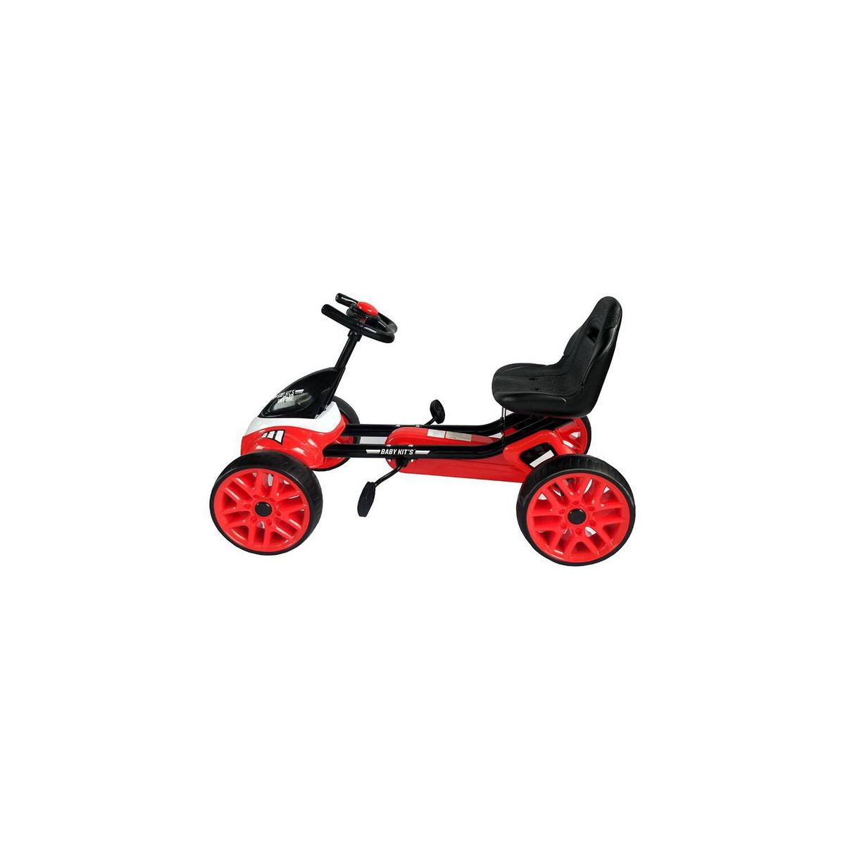 BABY KITS - Carro a Pedal GO KART para Niños «CORSA» Red