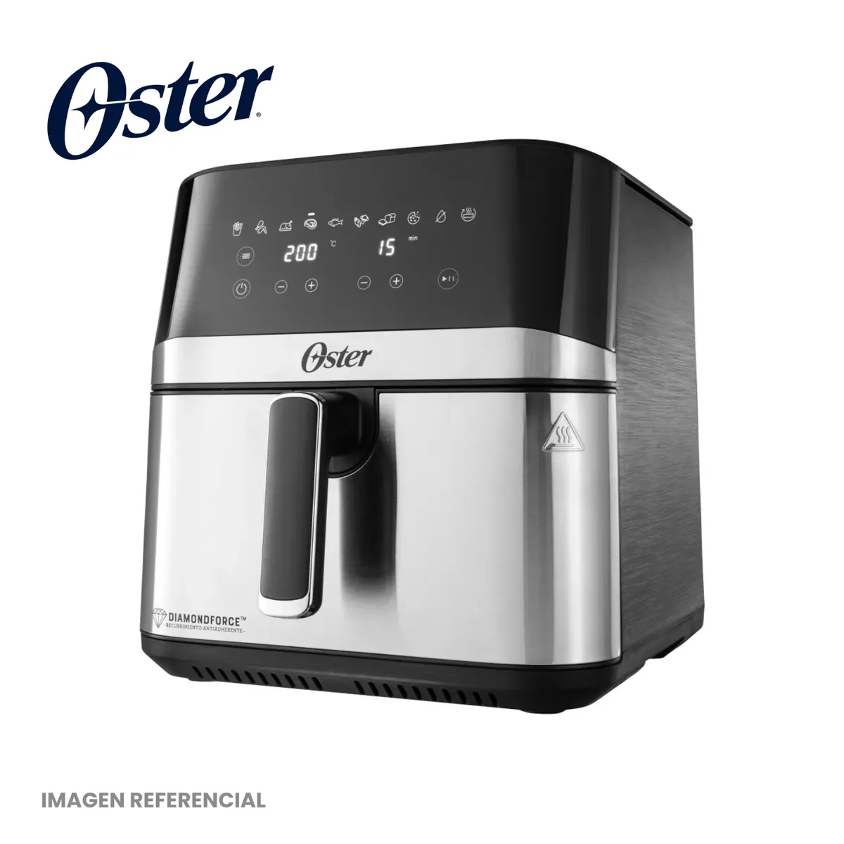 OSTER - Freidora de Aire Digital 7.5 Lts Oster CKSTAF75DSSDF