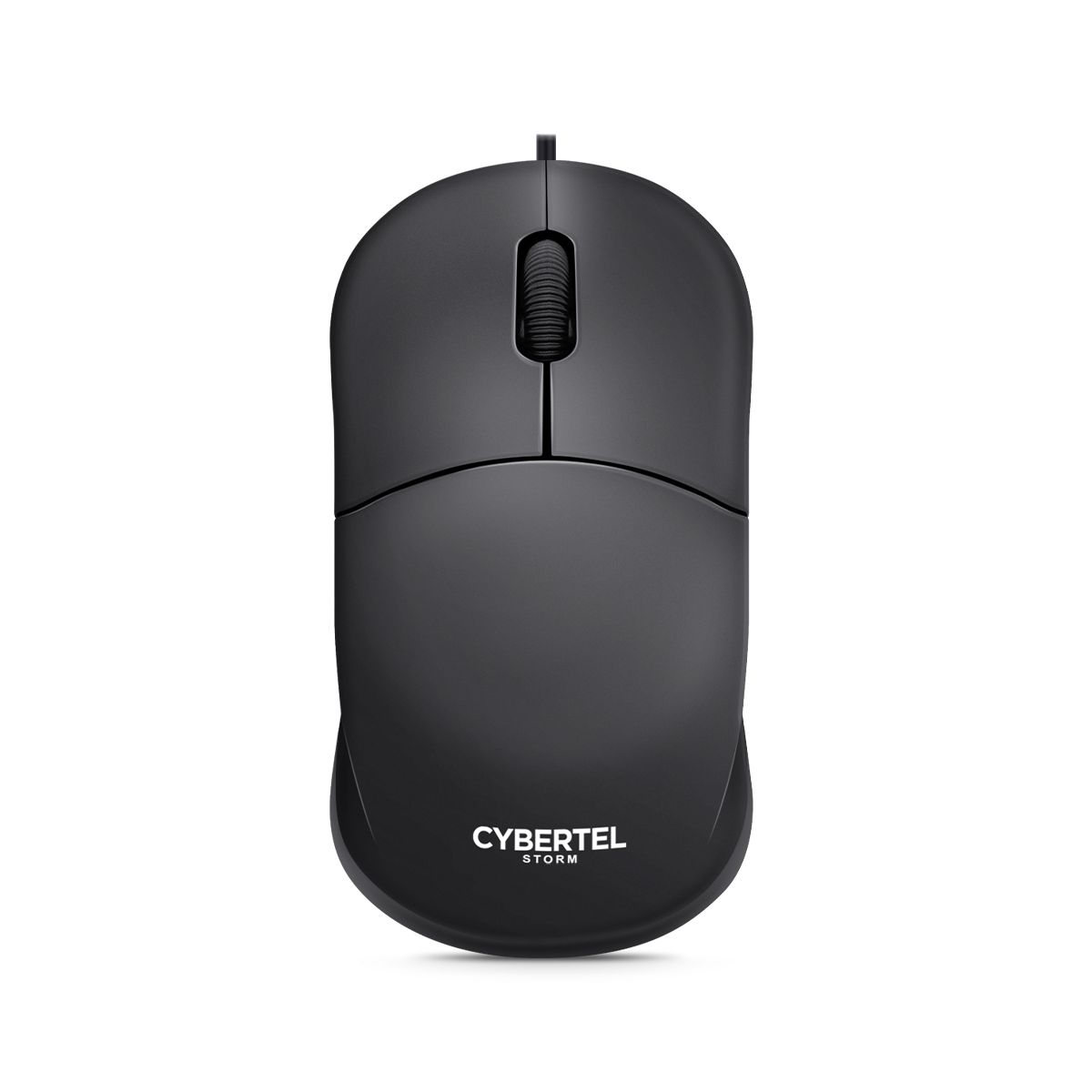 CYBERTEL - Mouse Oficina Alambrico 1000DPI Negro Cybertel Storm CYB M103