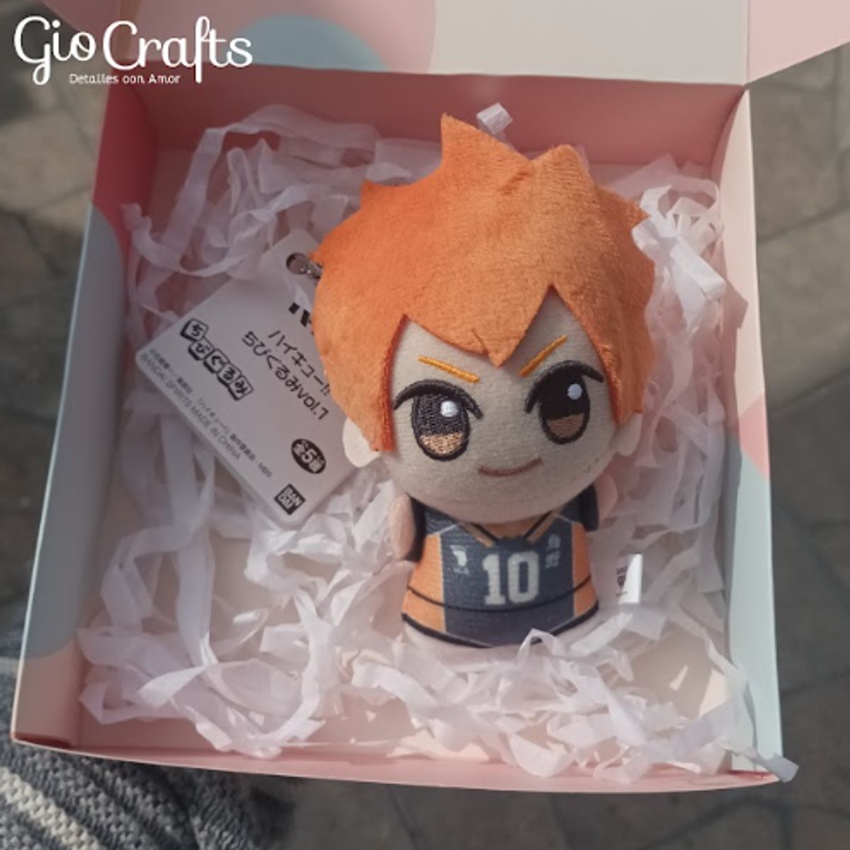 GENERICO - Llavero peluche Hinata - Haikyuu