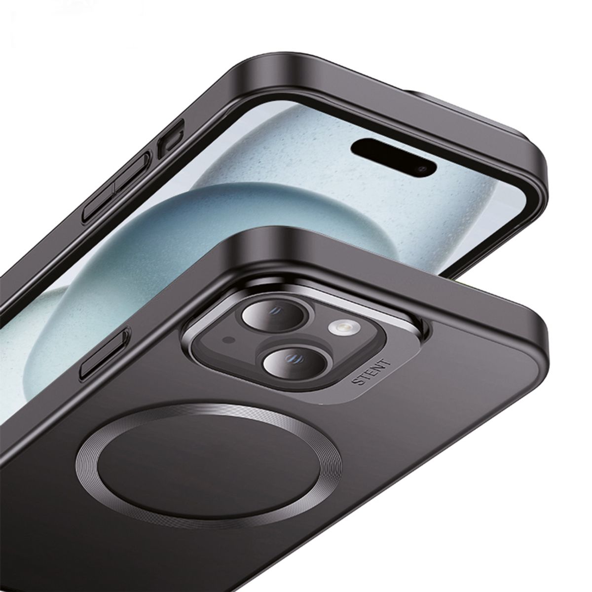 USAMS - Case Magsafe para iPhone 15 Pro 6.1" Trans/Plata