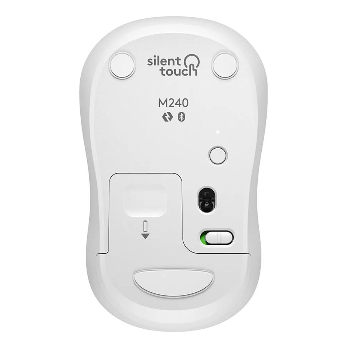 LOGITECH - Mouse Logitech M240 Silent  Wirelss  Blanco