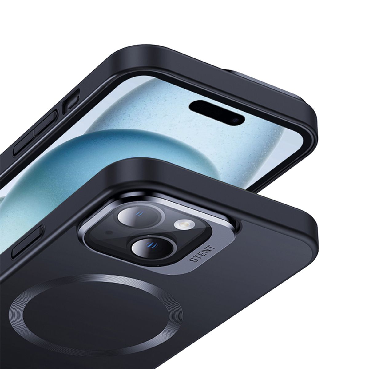 USAMS - Case Magsafe para iPhone 15 Plus 6.7" Negro