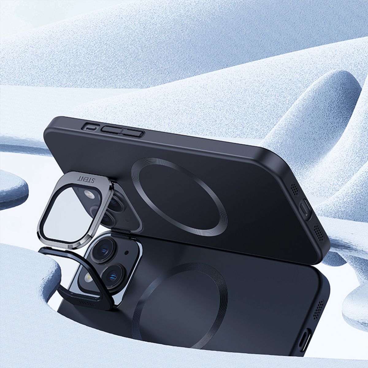 USAMS - Case Magsafe para iPhone 15 Pro Max 6.7" Blanco