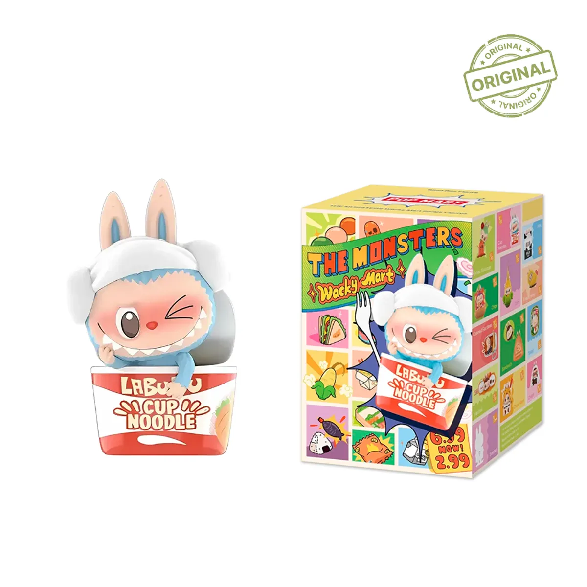 POP MART - Labubu The Monsters Wacky Mart Series Figures - Caja al azar