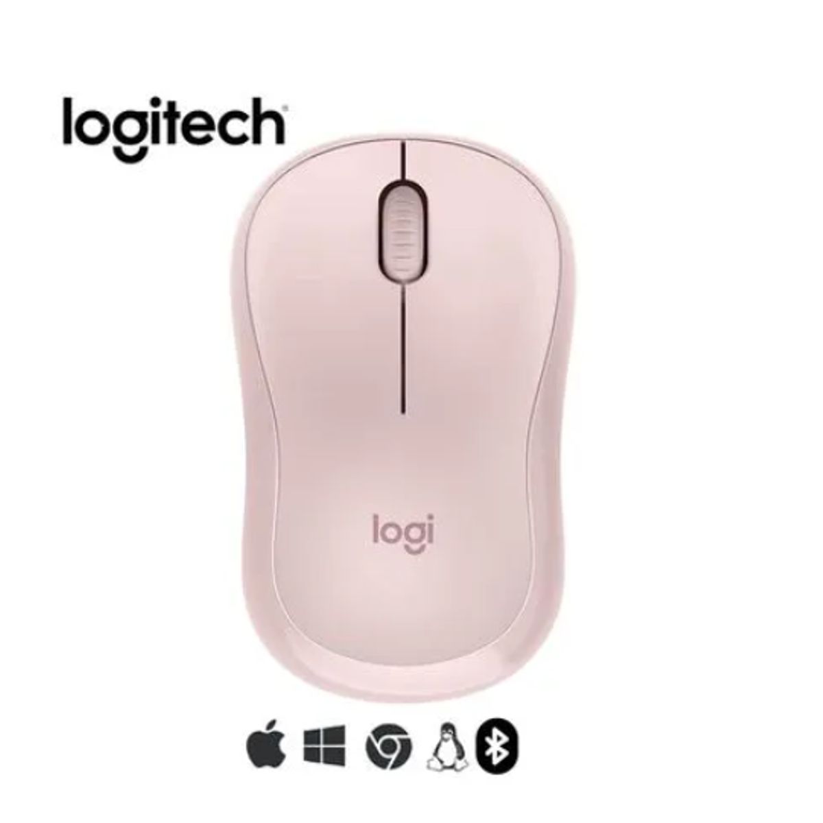 LOGITECH - Mouse Inalambrico Bluetooth SILENT LOGITECH M240 ROSE