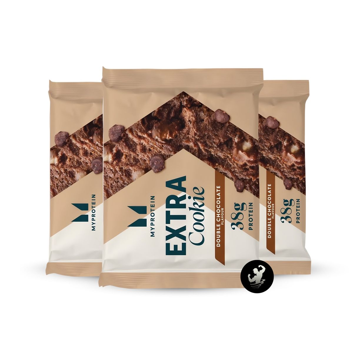 MYPROTEIN - Galleta de proteína Extra Cookie x 03u - Double Chocolate Chip
