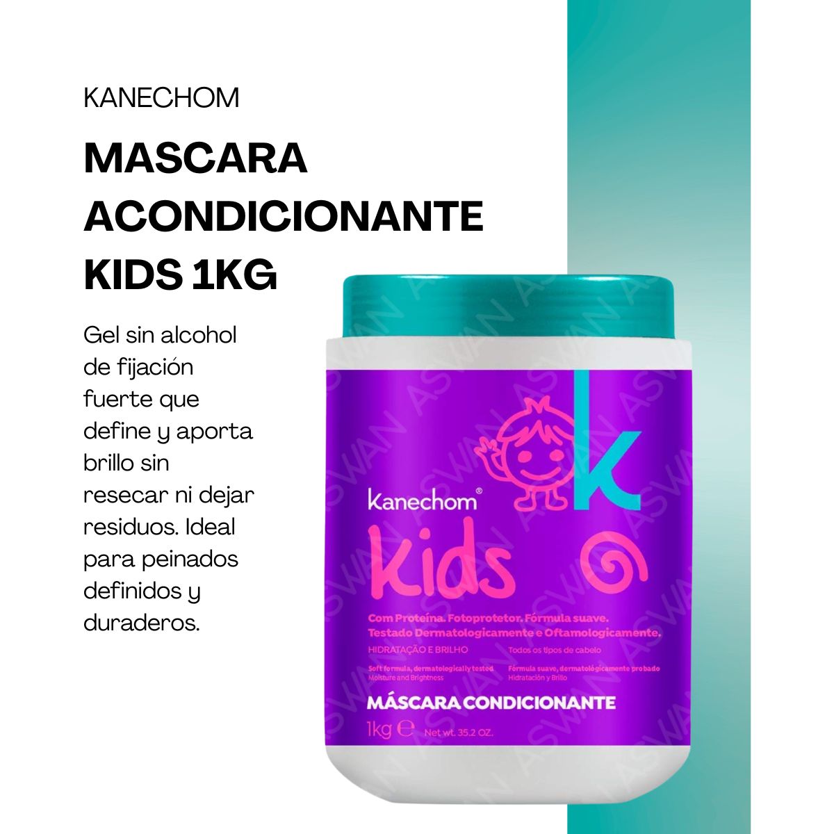 GENERICO - MASCARA ACONDICIONANTE KIDS 1KG - KANECHOM