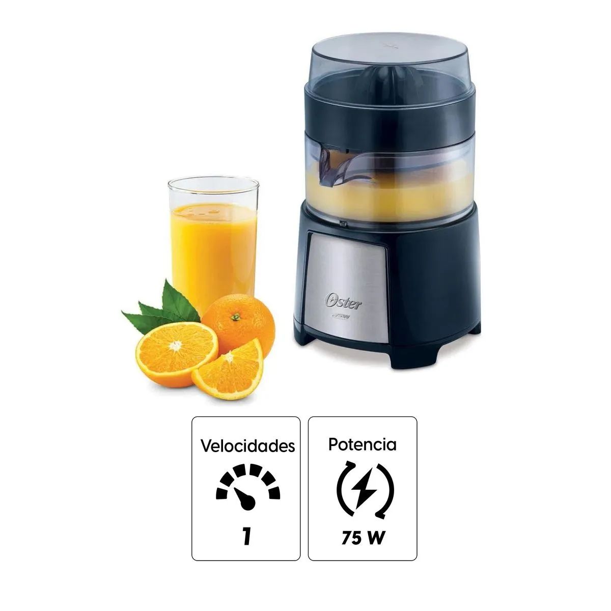 OSTER - EXPRIMIDOR 75WNEGRO