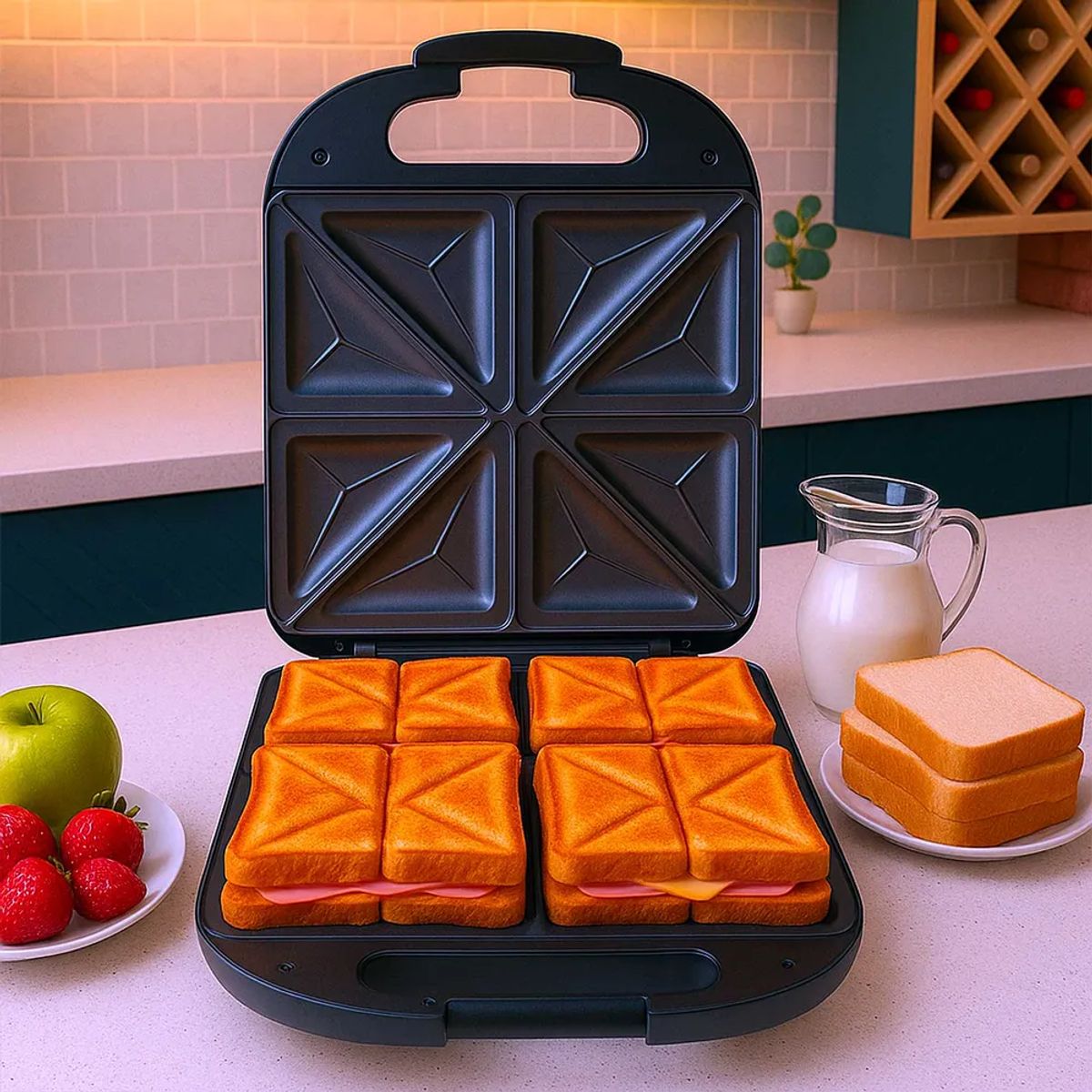 TAURUS - Sandwichera 4 Panes Mod. Mega Toast 20848092-1