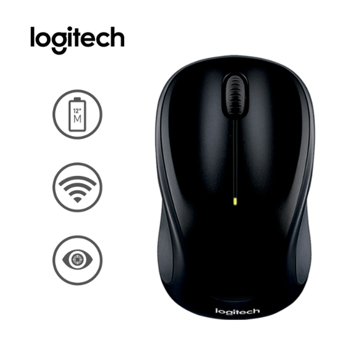 LOGITECH - Mouse Inalambrico LOGITECH M317 BLACK