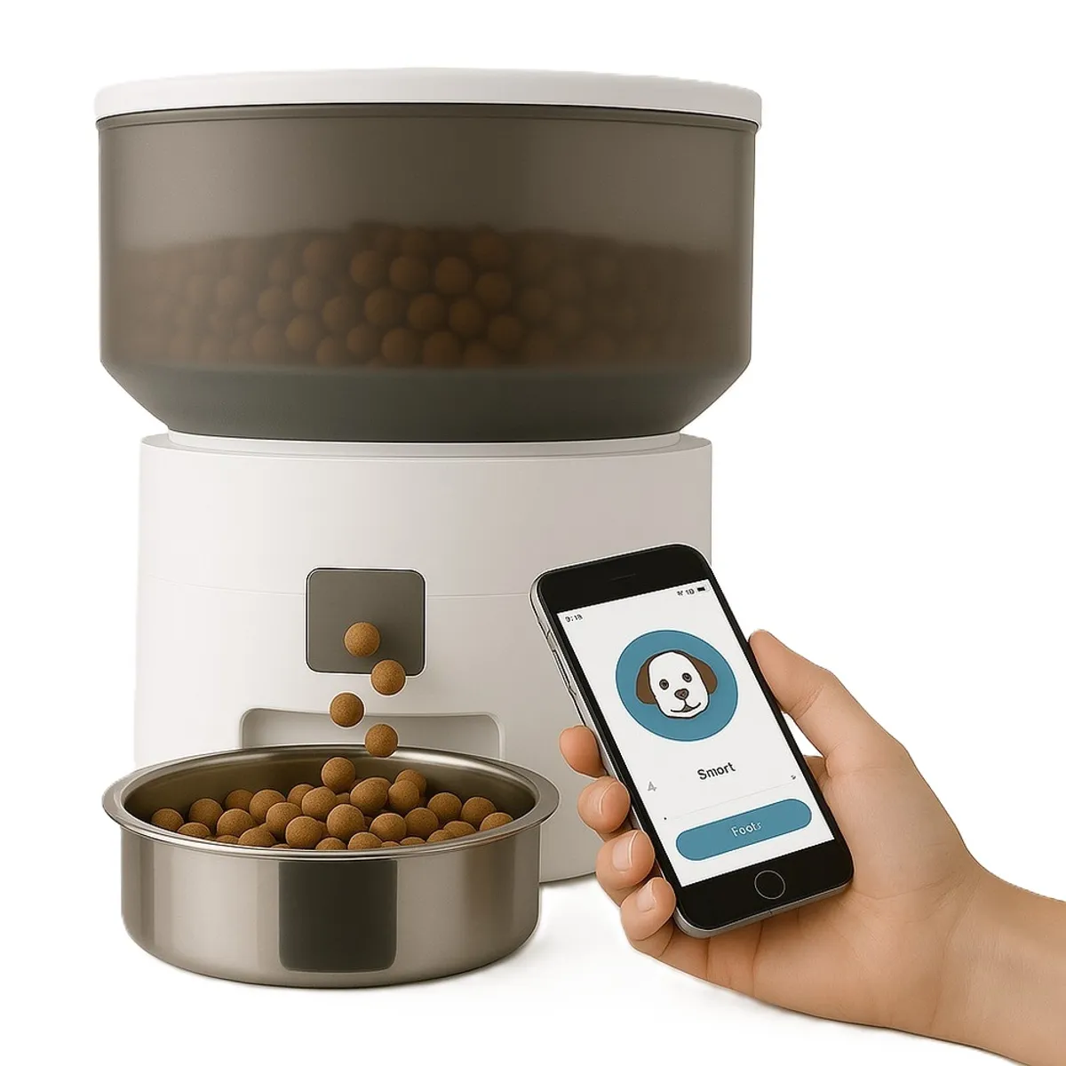 GENERICO - Alimentador Automatico Mascota Práctico 3 Litros