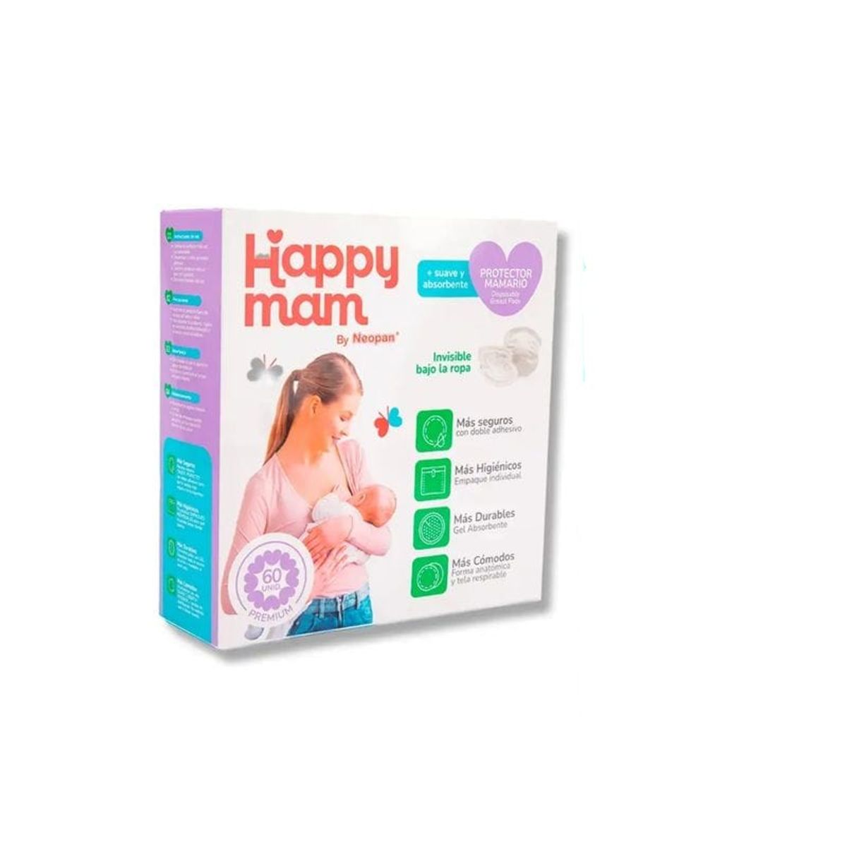 GENERICO - PROTECTOR MAMARIO DESECHABLE 60 PCS