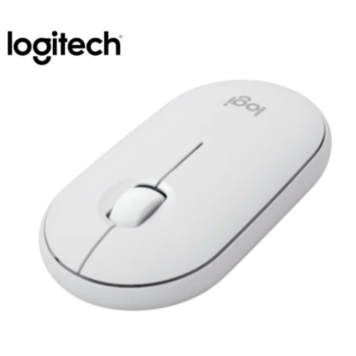 LOGITECH - Mouse Bluetooth LOGITECH PEBBLE 2 M350S WHITE
