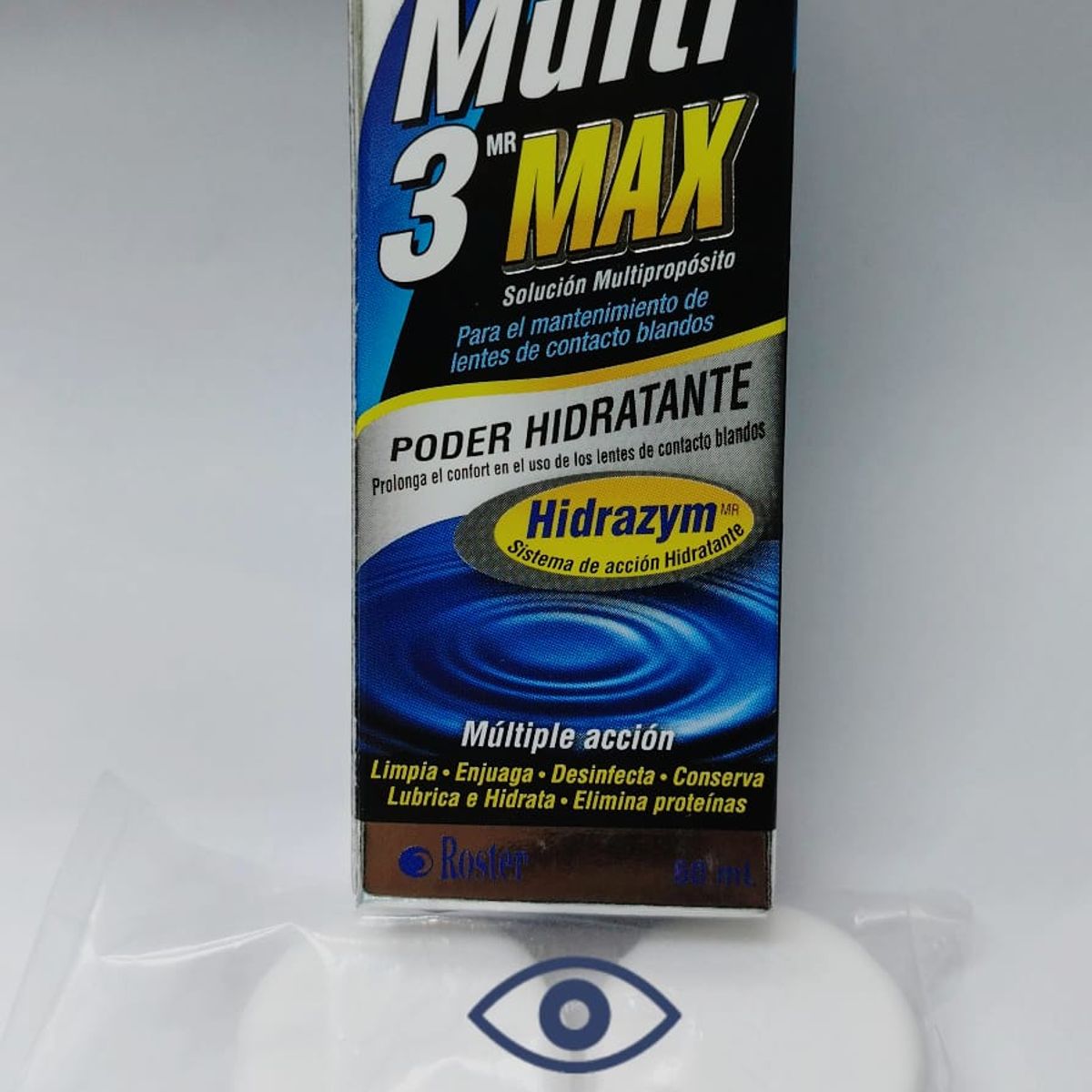 JK - Liquido Para Lente De Contacto Multi-3 Max 60 ml