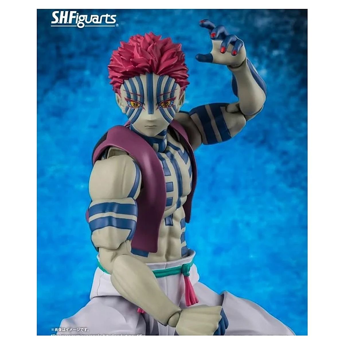 BANDAI - Demon Slayer Kimetsu no Yaiba SH Figuarts Akaza