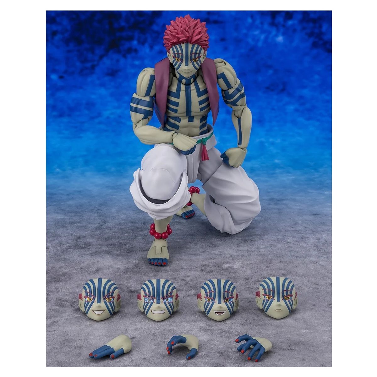 BANDAI - Demon Slayer Kimetsu no Yaiba SH Figuarts Akaza