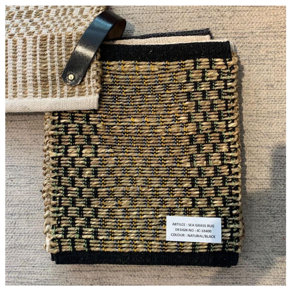 GENERICO - Alfombra Yute Decoghar IC18400 180x280cm