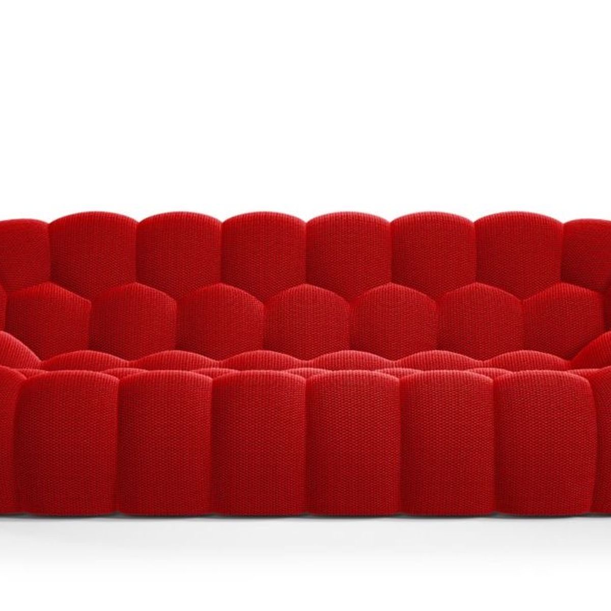 STIL NOVO - SALA SOFA LORENA ROJO