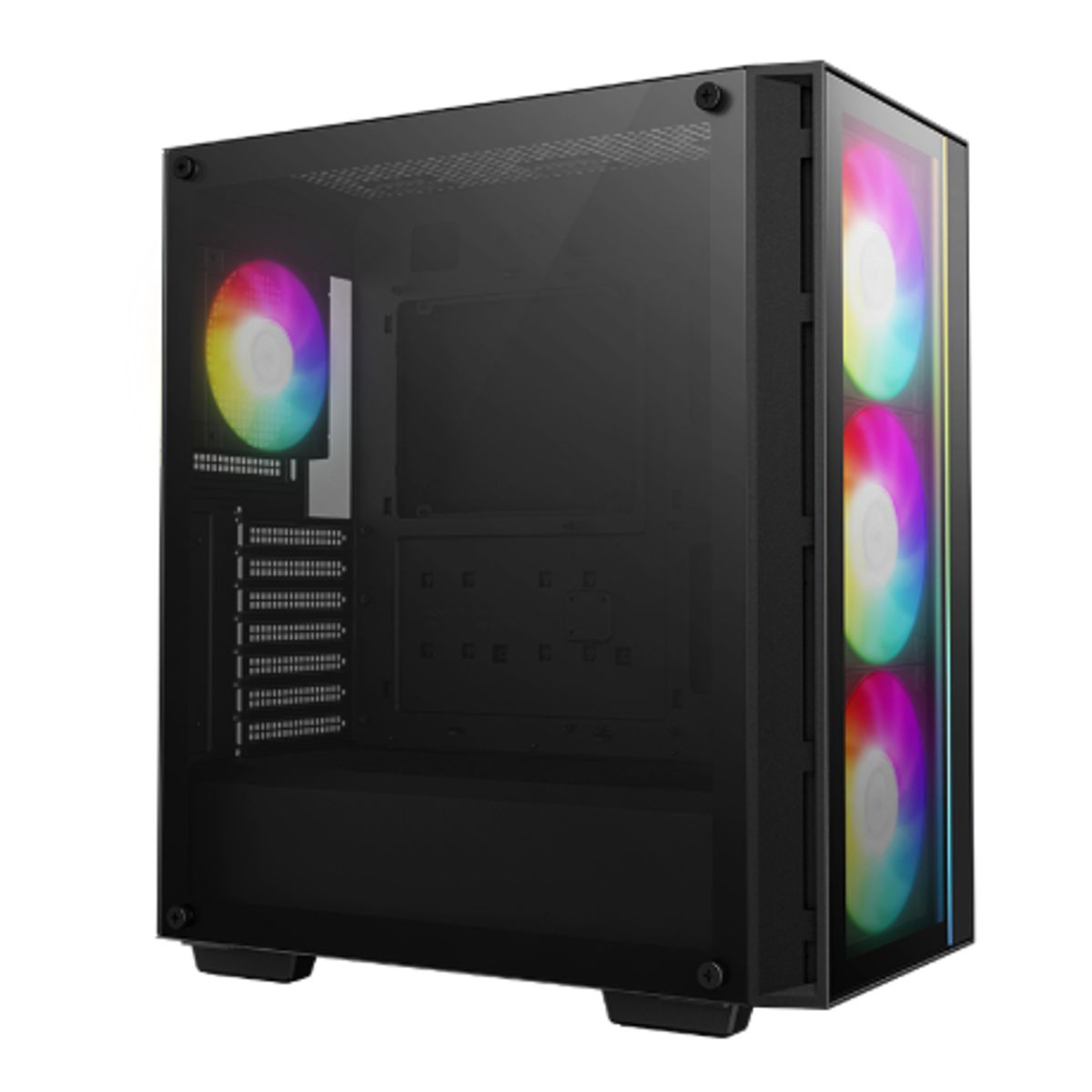 DEEPCOOL - Case MATREXX 55 V4 C Tres Ventiladores PWM de 140 mm DEEPCOOL