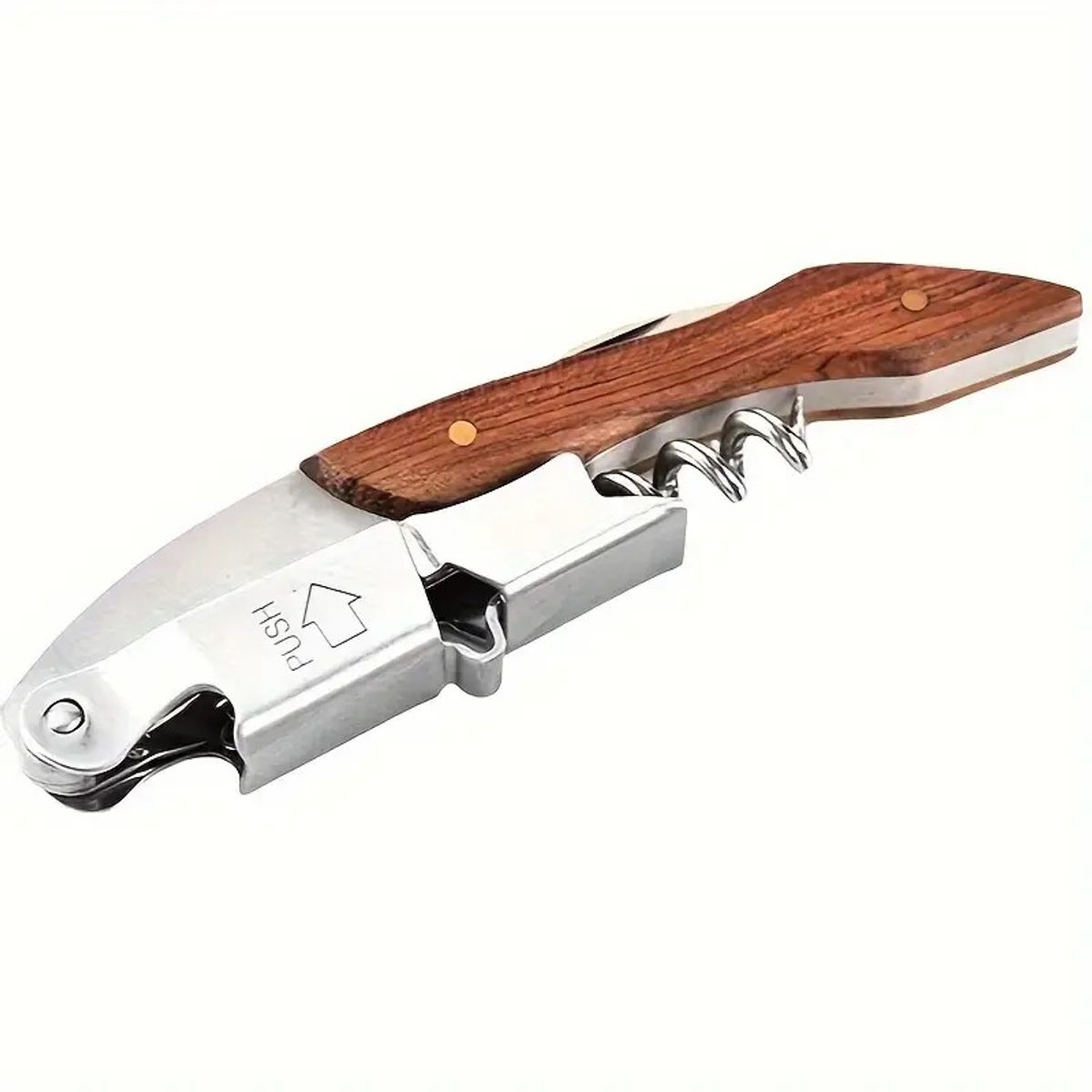 SIGNATURE PERU - Sacacorchos para camareros de mango de madera