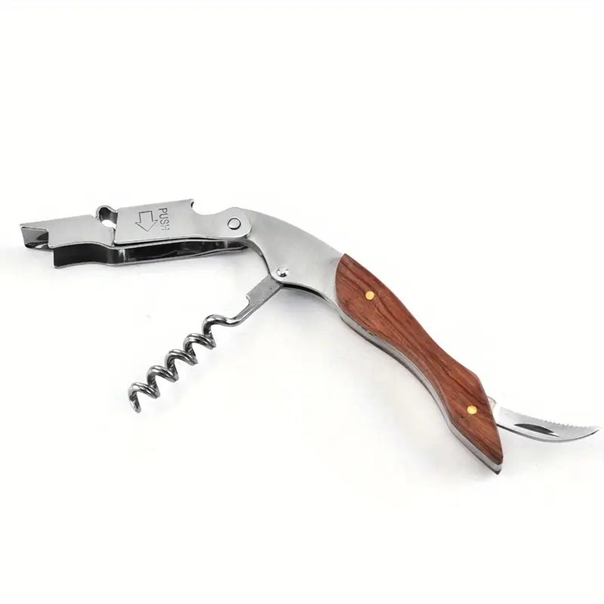 SIGNATURE PERU - Sacacorchos para camareros de mango de madera