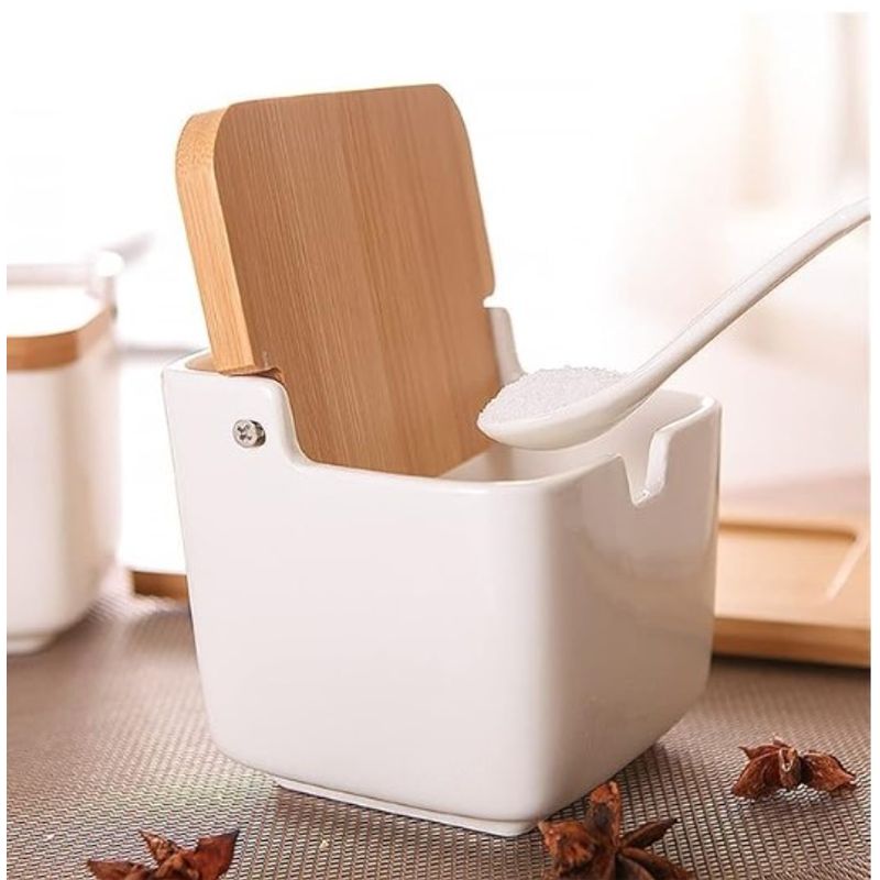 GENERICO - Recipiente en Ceramica para Especies o Condimentos