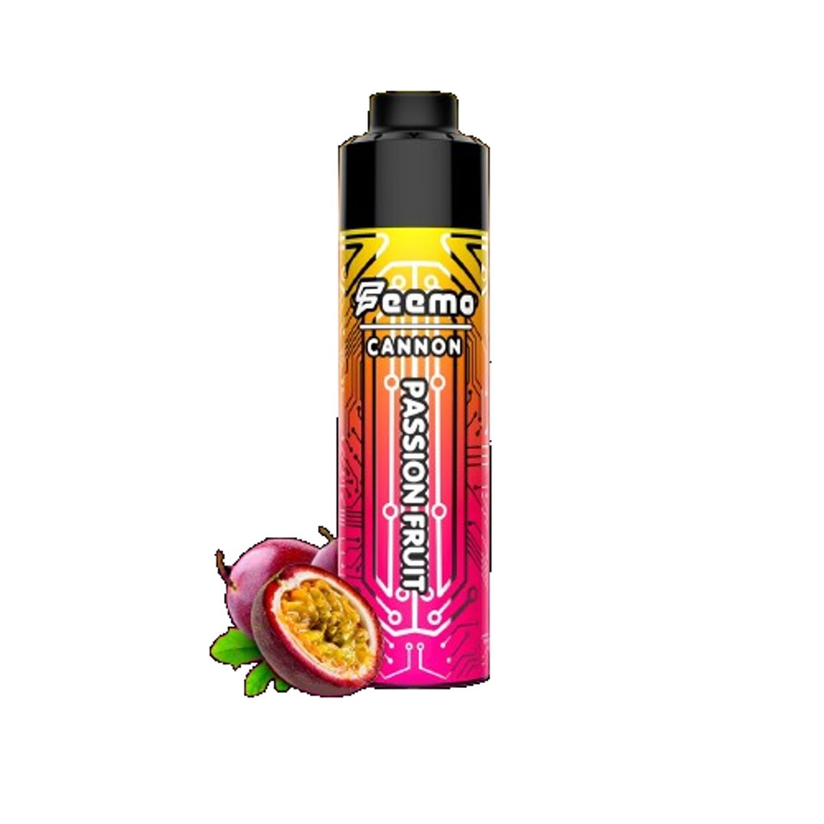 GENERICO - Feemo CANNON 15000 puffs 0%, desechable - Passion Fruit