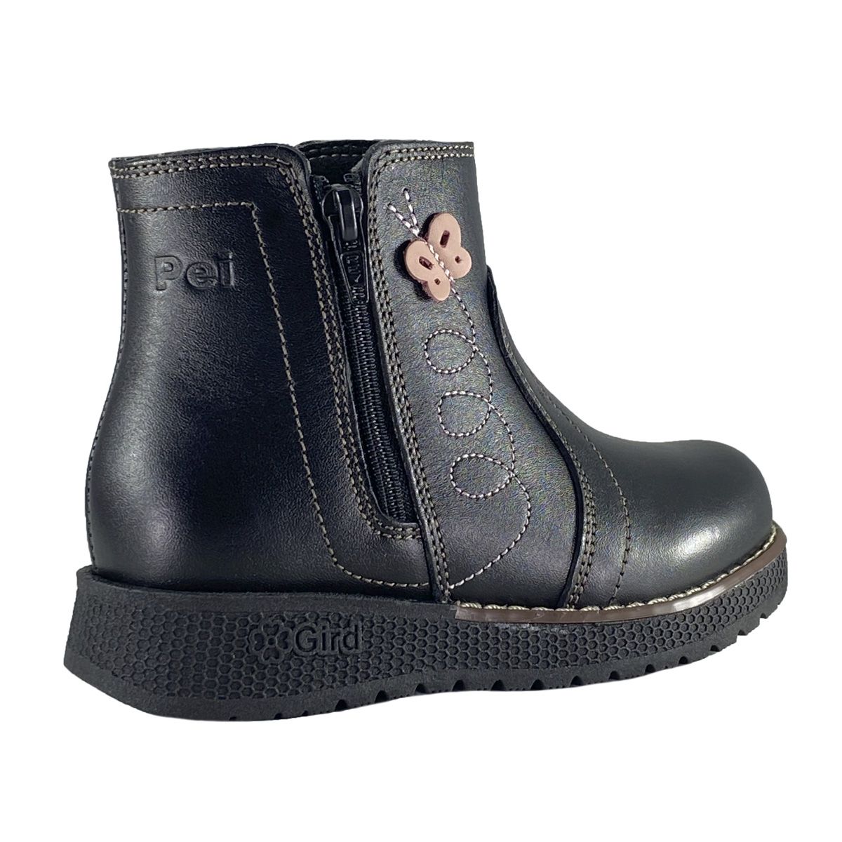 PEI UNIQUE OUTFIT - Bota Niña Pei Uou Selene Coffie Neegro Beige Nude