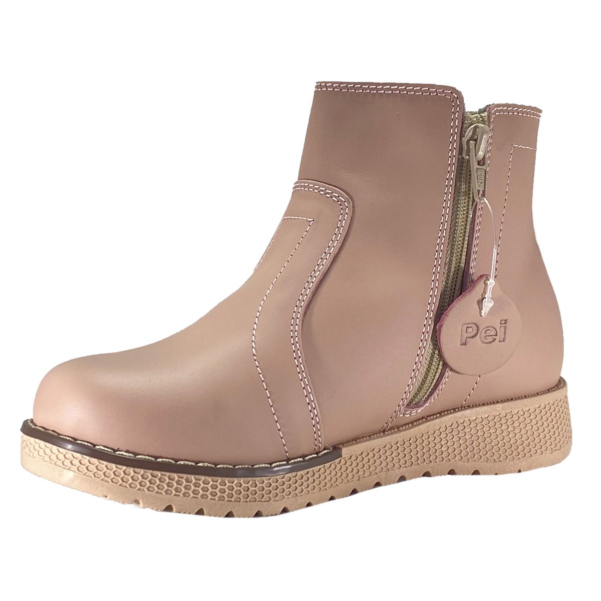 PEI UNIQUE OUTFIT - Bota Niña Pei Uou Selene Coffie Neegro Beige Nude