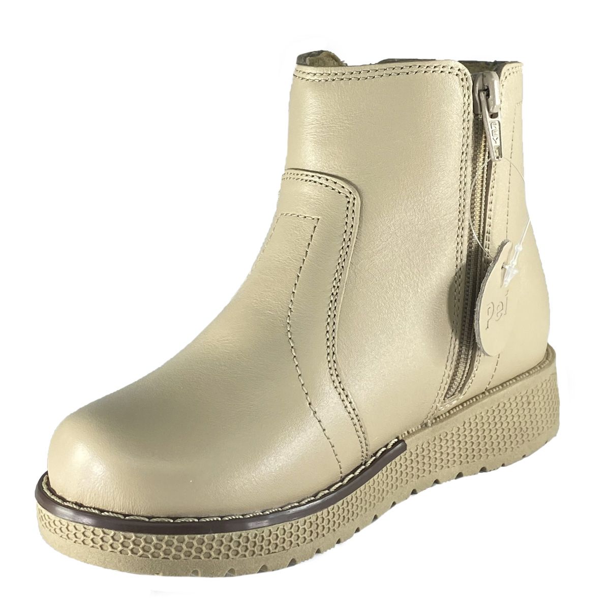 PEI UNIQUE OUTFIT - Bota Niña Pei Uou Selene Coffie Neegro Beige Nude