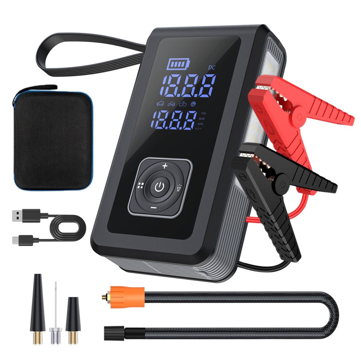 OEM - Arrancador Batería Auto e Inflador Portátil LINK MAX