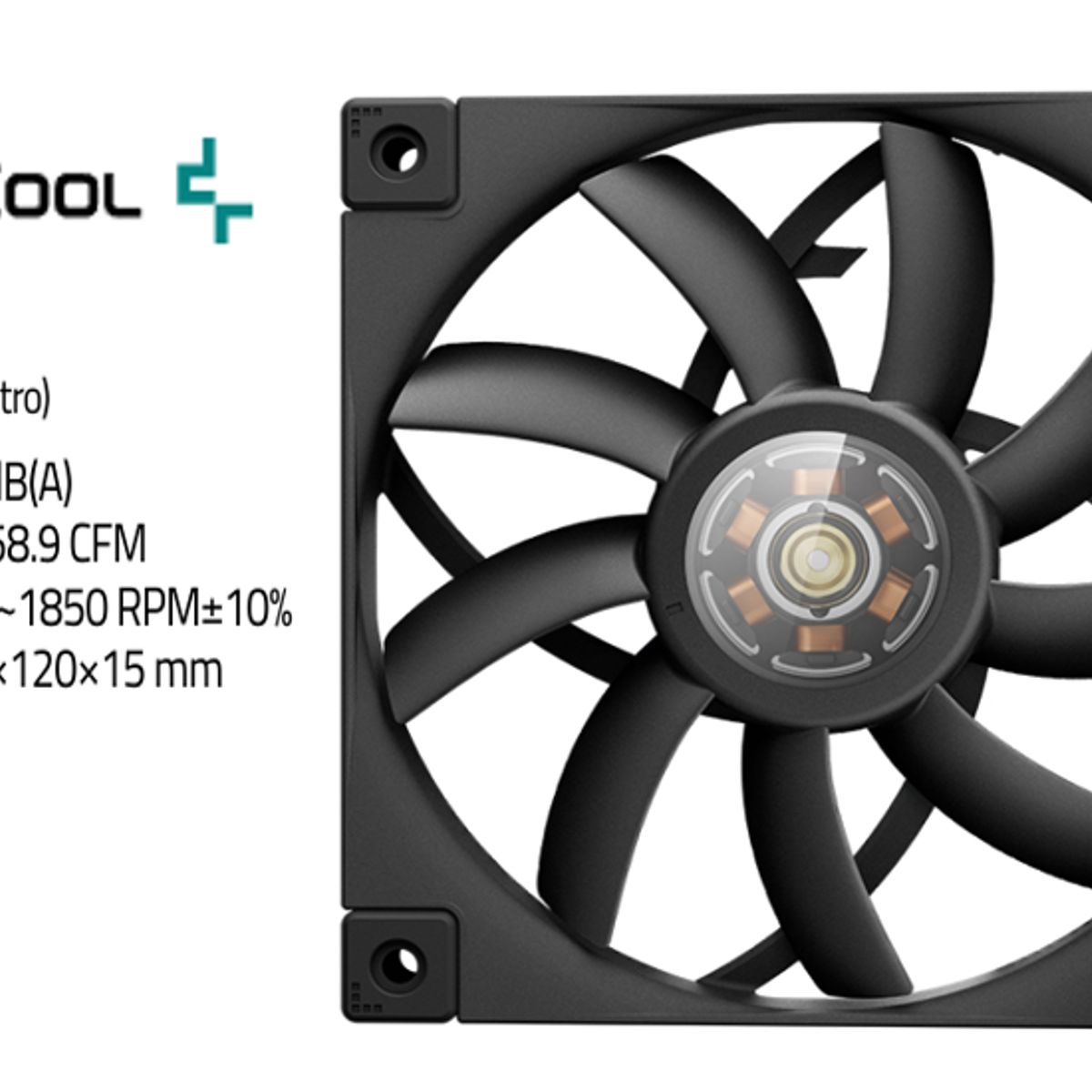 DEEPCOOL - Fans Cooler para Case FT12 SLIM DEEPCOOL