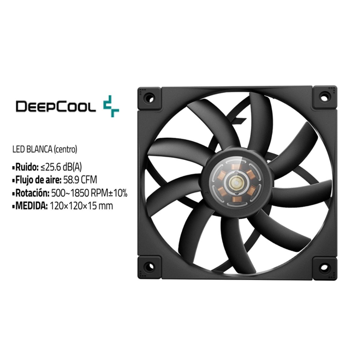 DEEPCOOL - Fans Cooler para Case FT12 SLIM DEEPCOOL