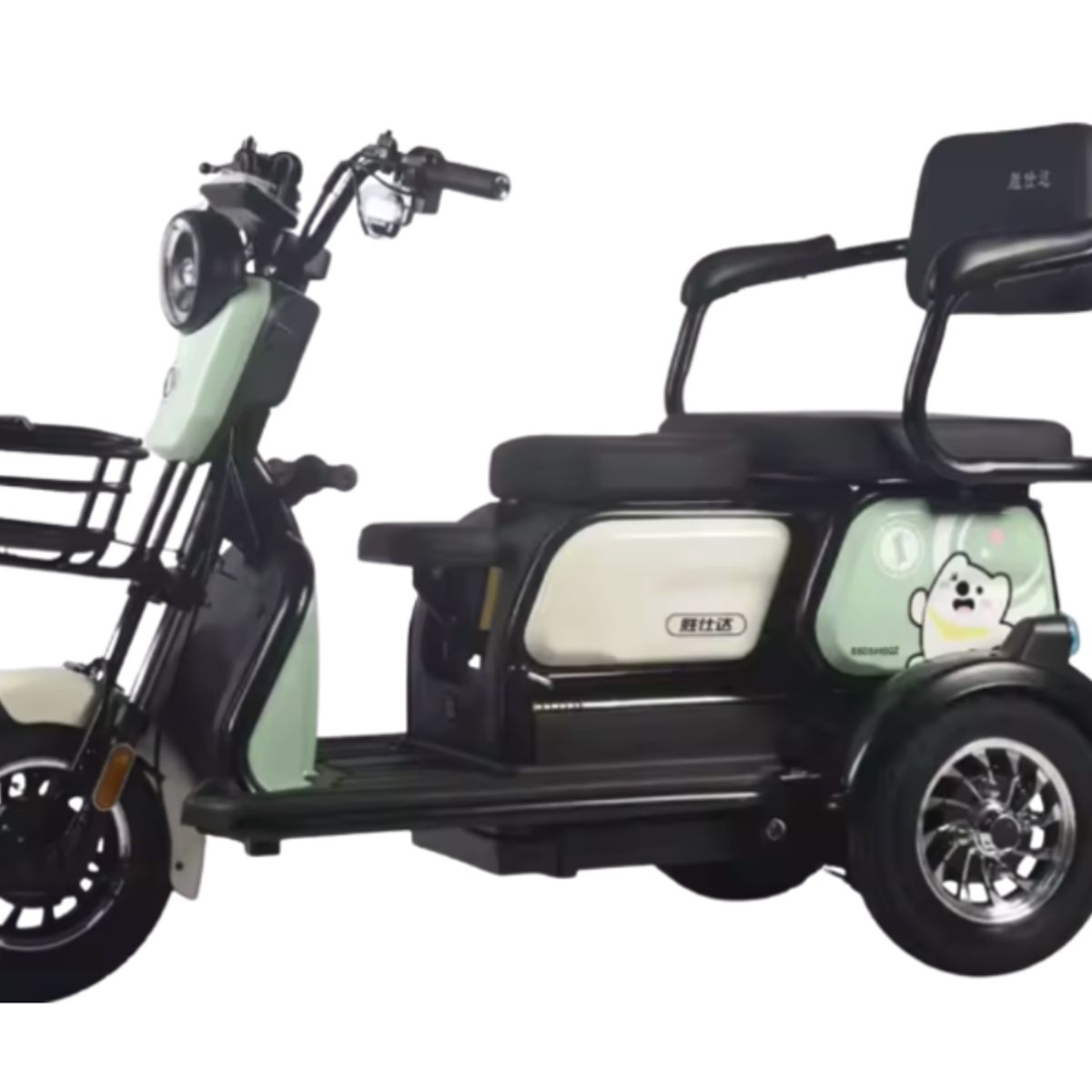 GREEN RIDER - Trimoto Eléctrica color verde