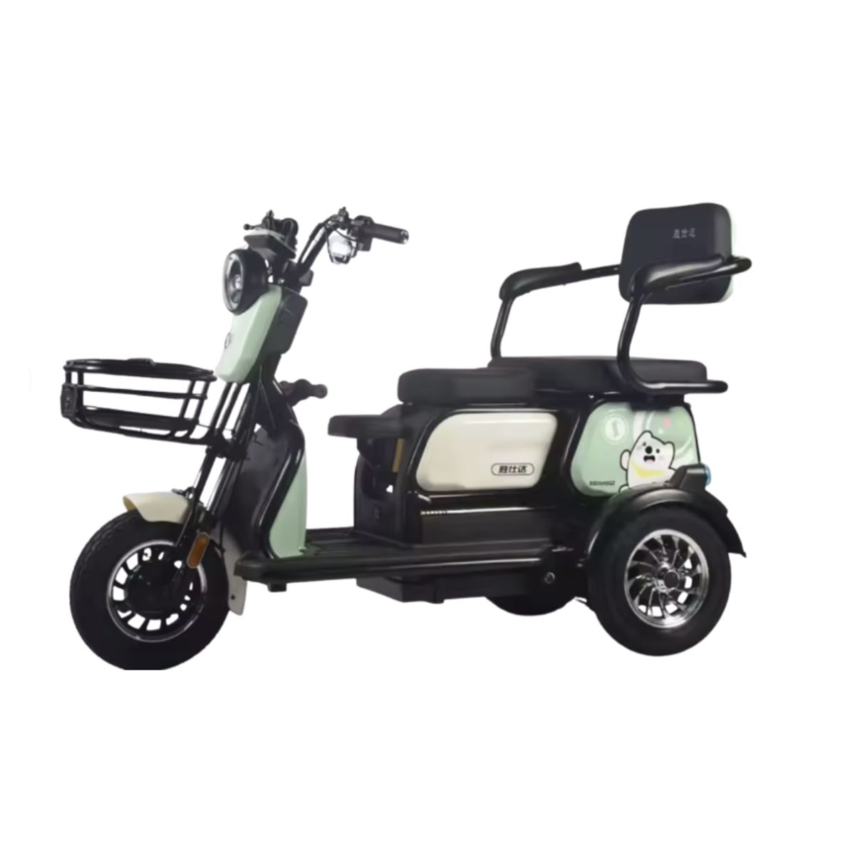 GREEN RIDER - Trimoto Eléctrica color verde