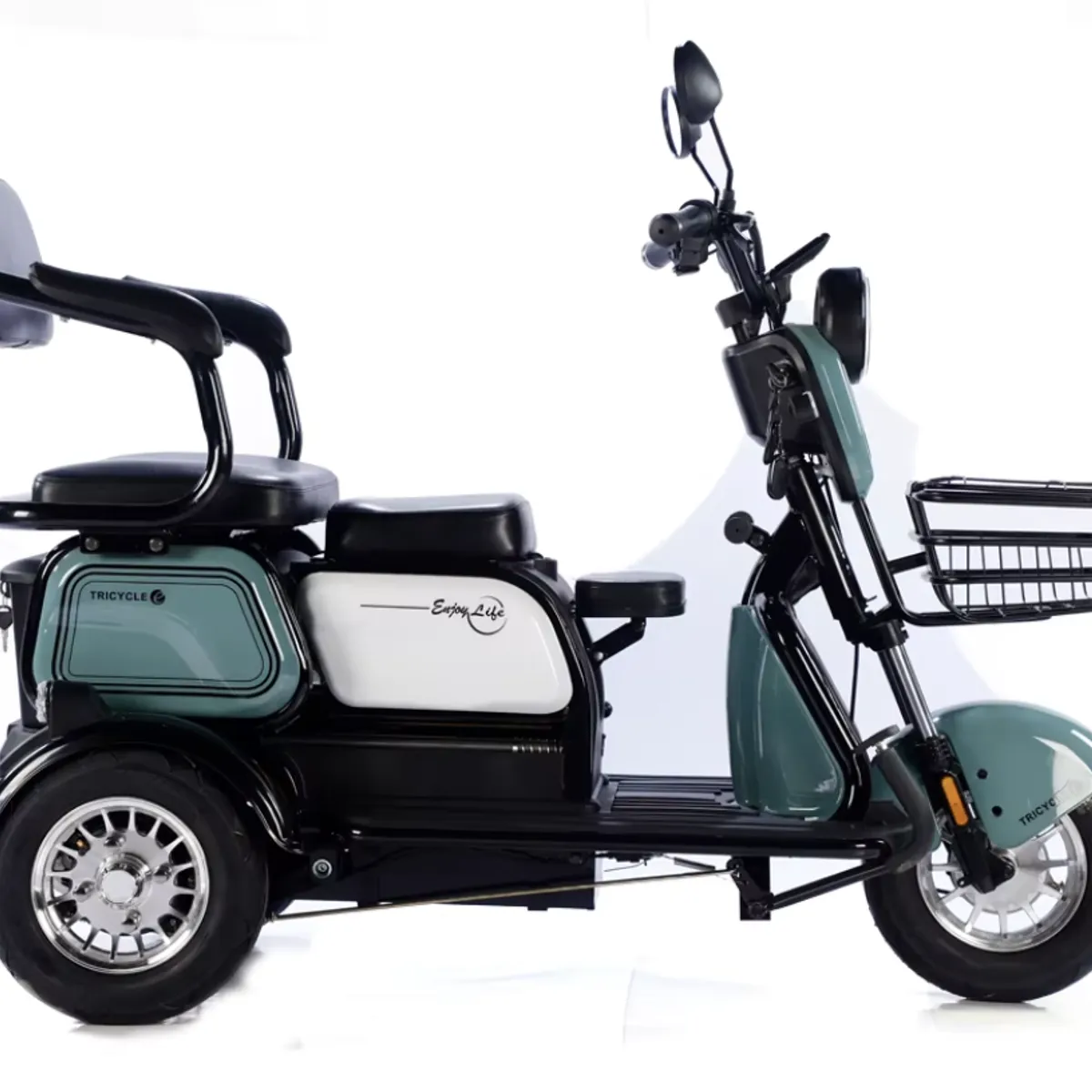 GREEN RIDER - Trimoto Eléctrica color verde