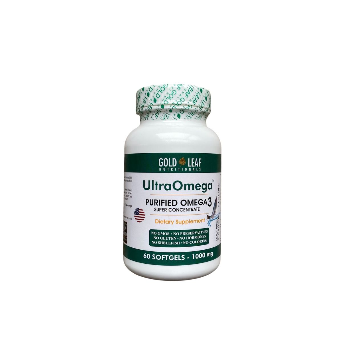 GENERICO - GOLD LEAF OMEGA 3 1000MG – 60 CÁPSULAS