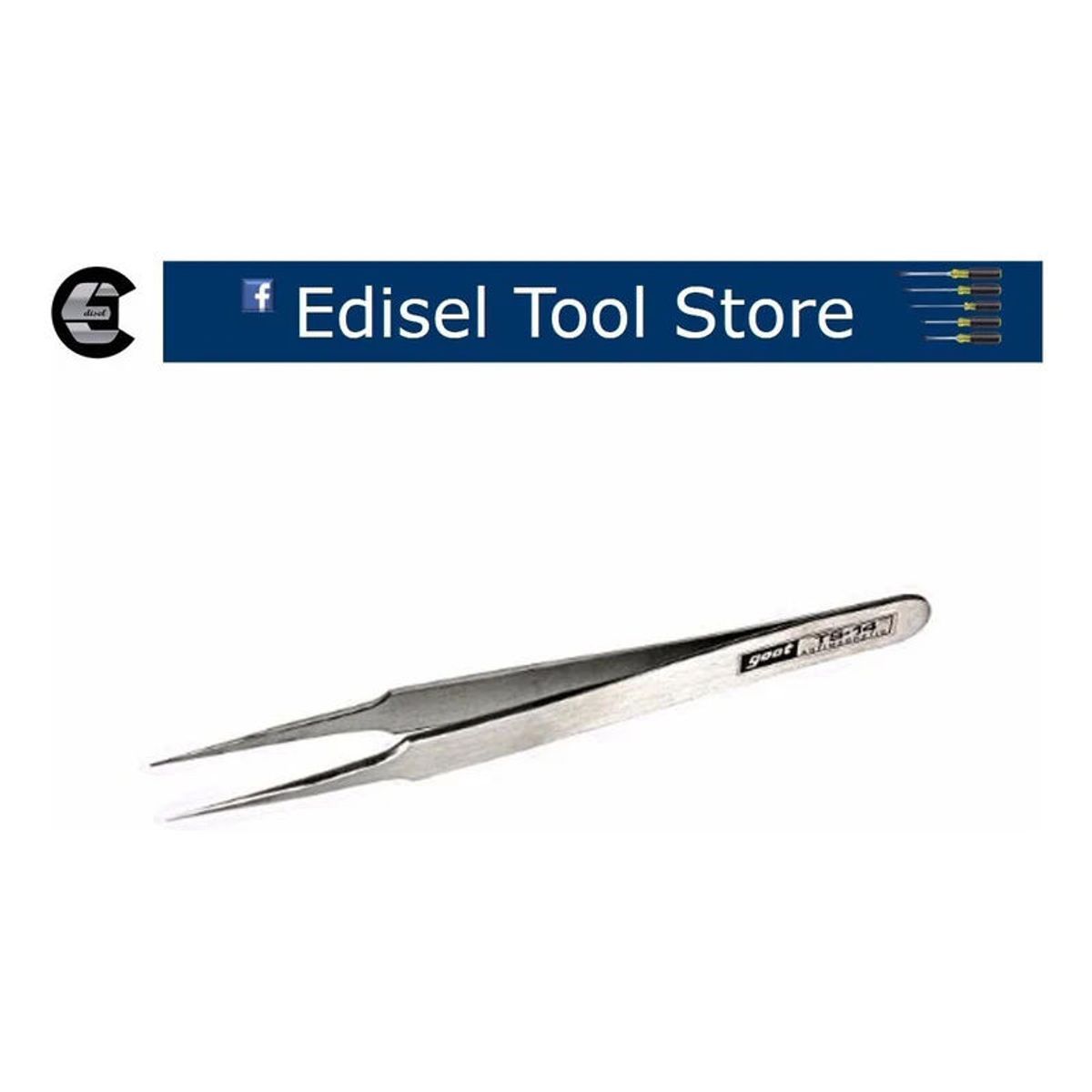 GOOT - Pinza de Precisión Ultrafina Antiestática GOOT TS-14