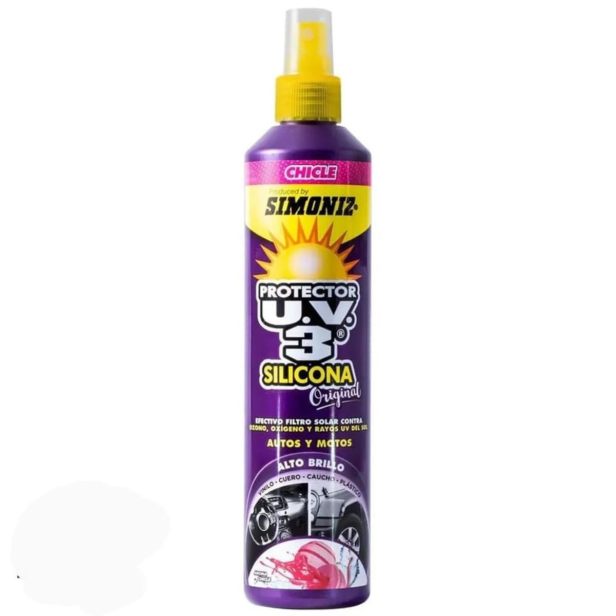 SIMONIZ - Silicona Simoniz UV3 liquida Chicle 300ml