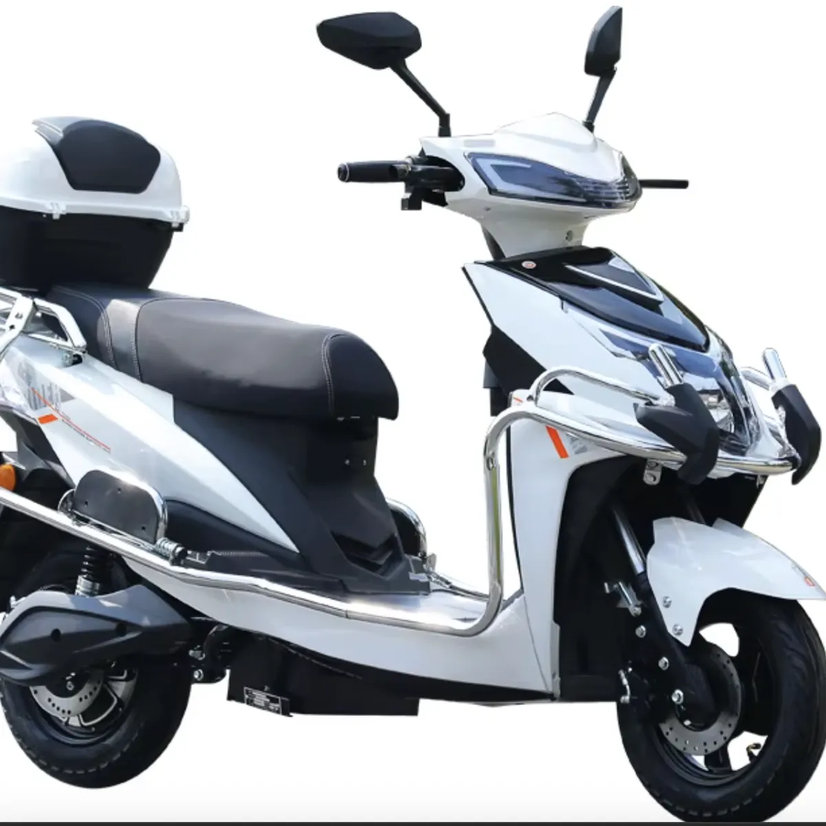 GREEN RIDER - Moto Eléctrica Modelo Python Blanco