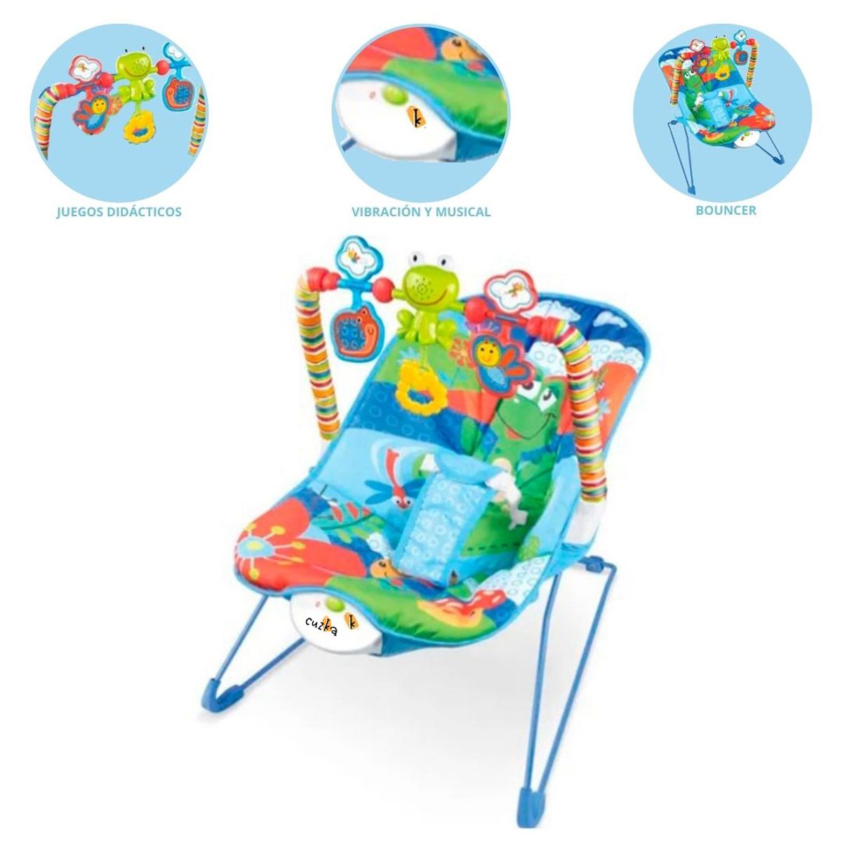 CUZKA - Bauncer Mecedora »DELUXE» RANITA