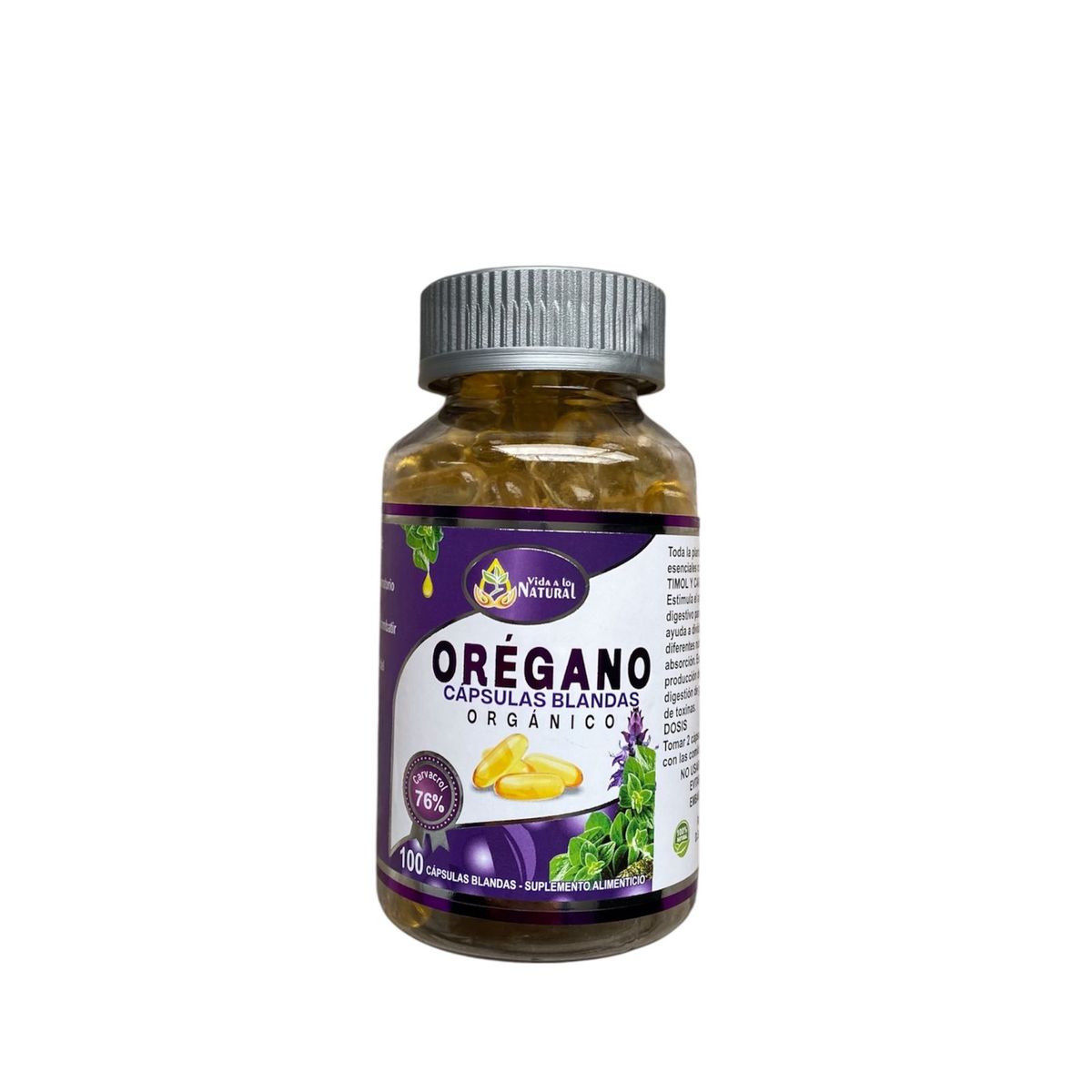 GENERICO - Aceite de orégano - 100 capsulas