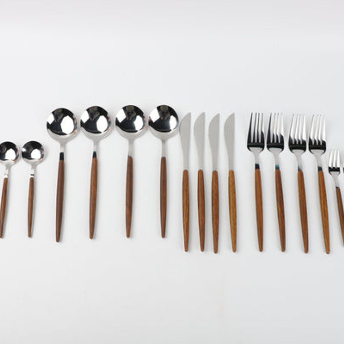 PIA COPELLO STORE - Juego de Cubiertos Plata 16 piezas