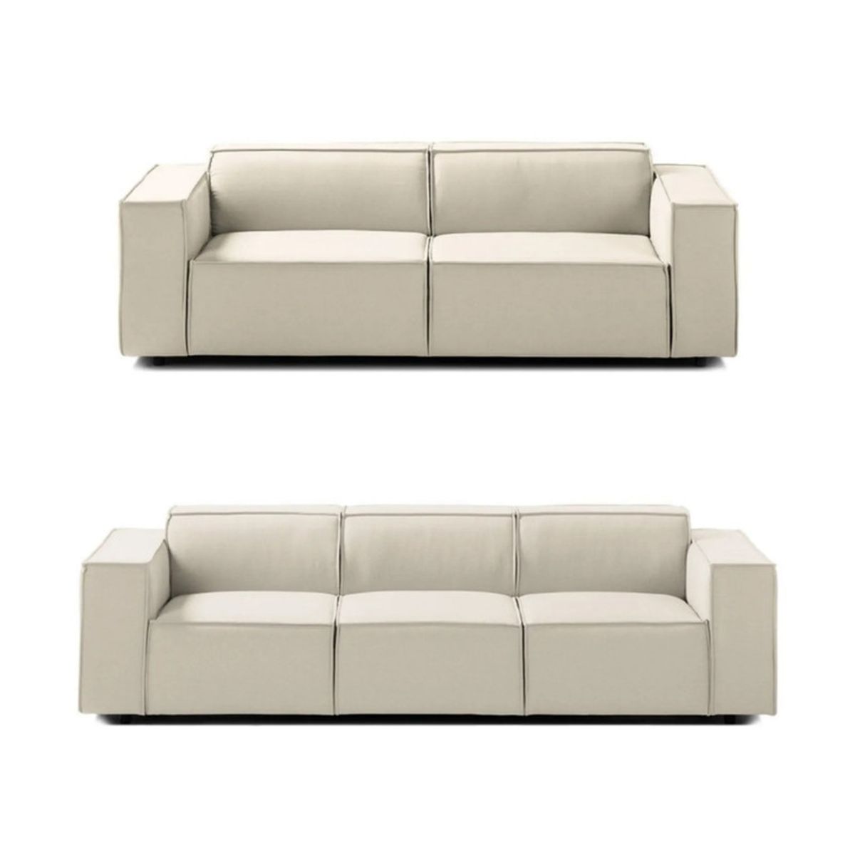 GENERICO - Juego de Sala Vitoriano 3-2 - Blanco