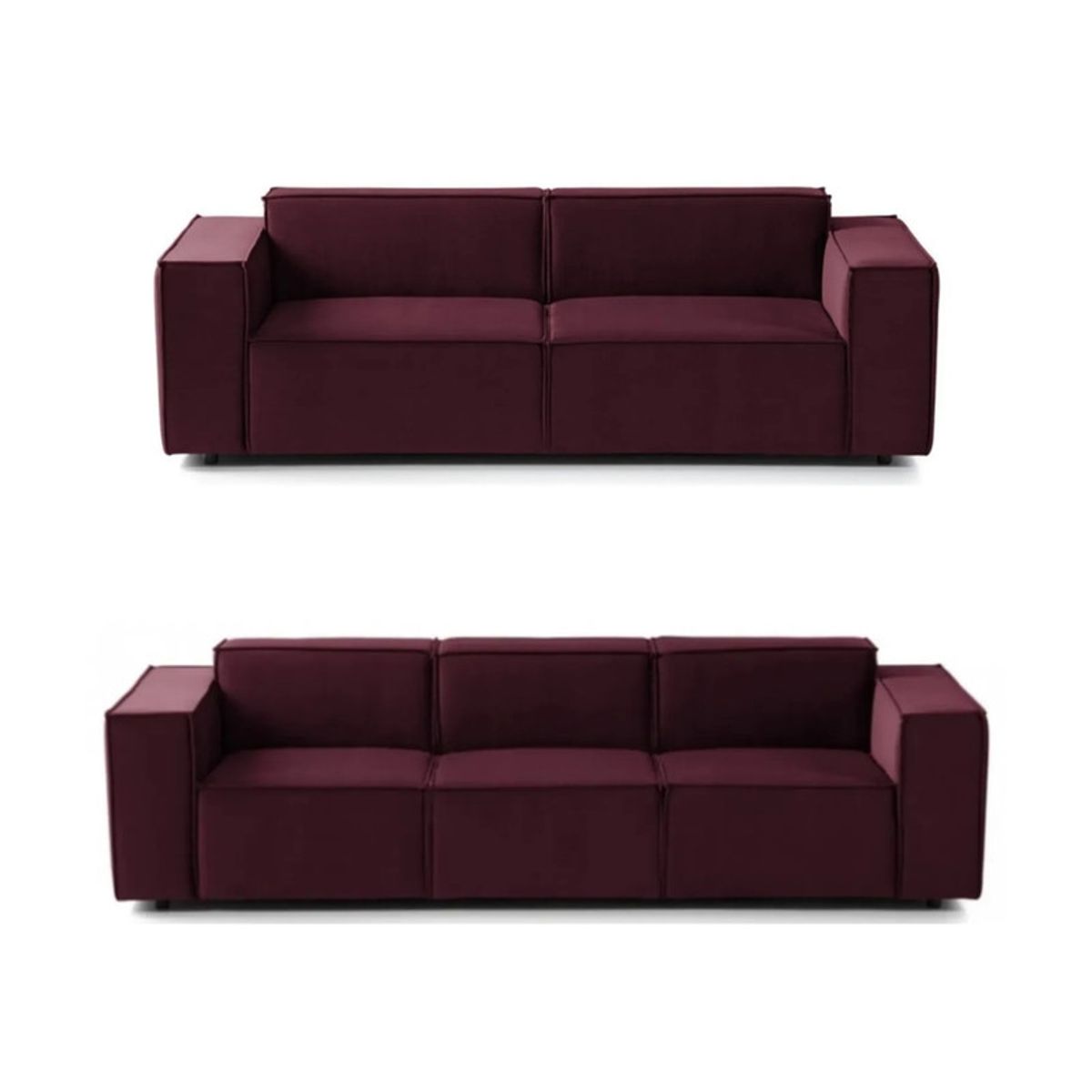 GENERICO - Juego de Sala Vitoriano 3-2 - Vino