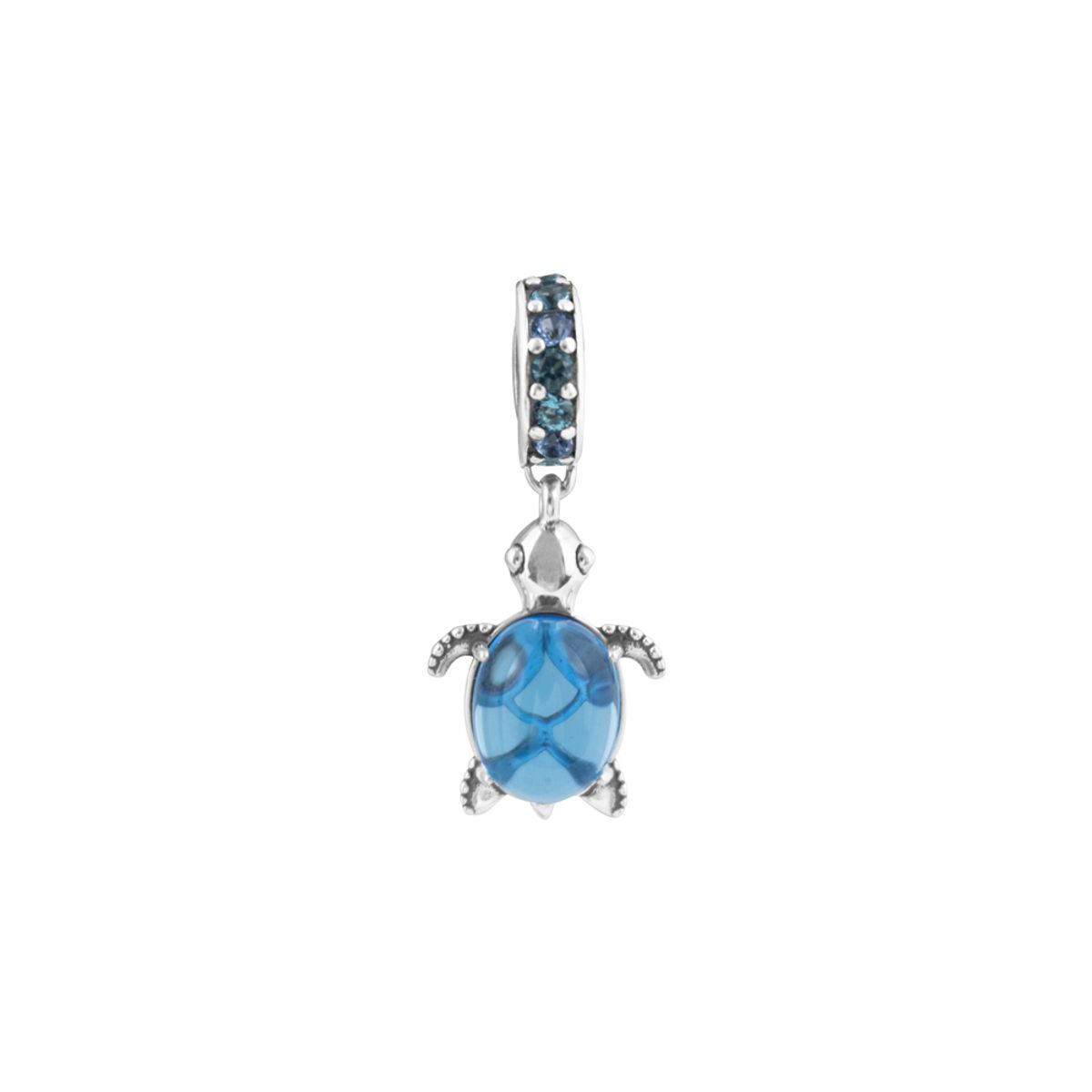 CLEO JOYAS & ACCESORIOS - Dije Charm Tortuga Turtle Azul