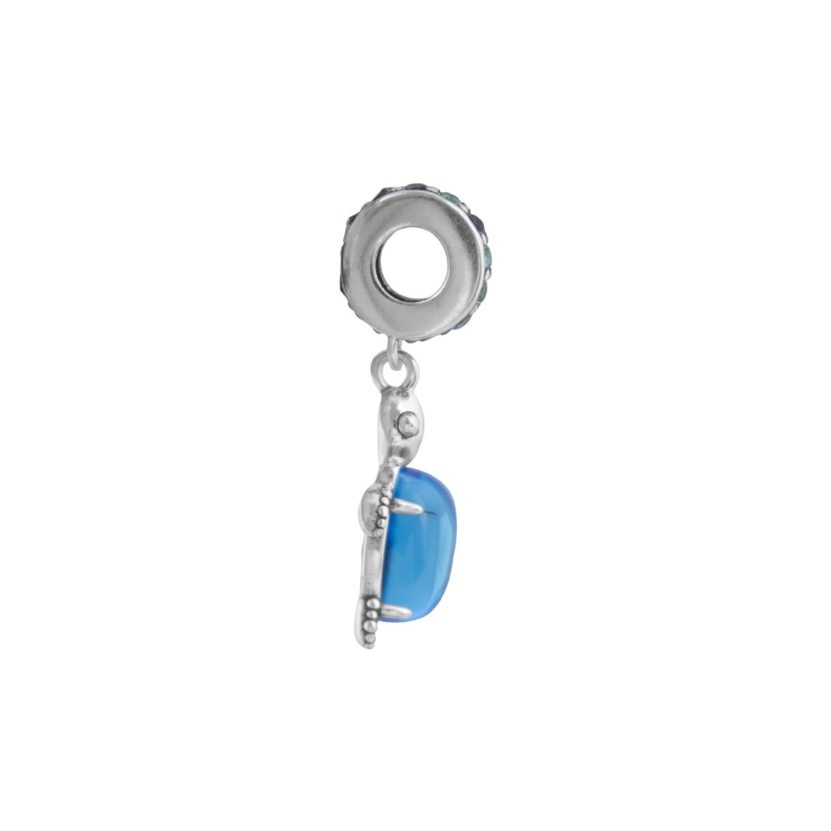 CLEO JOYAS & ACCESORIOS - Dije Charm Tortuga Turtle Azul