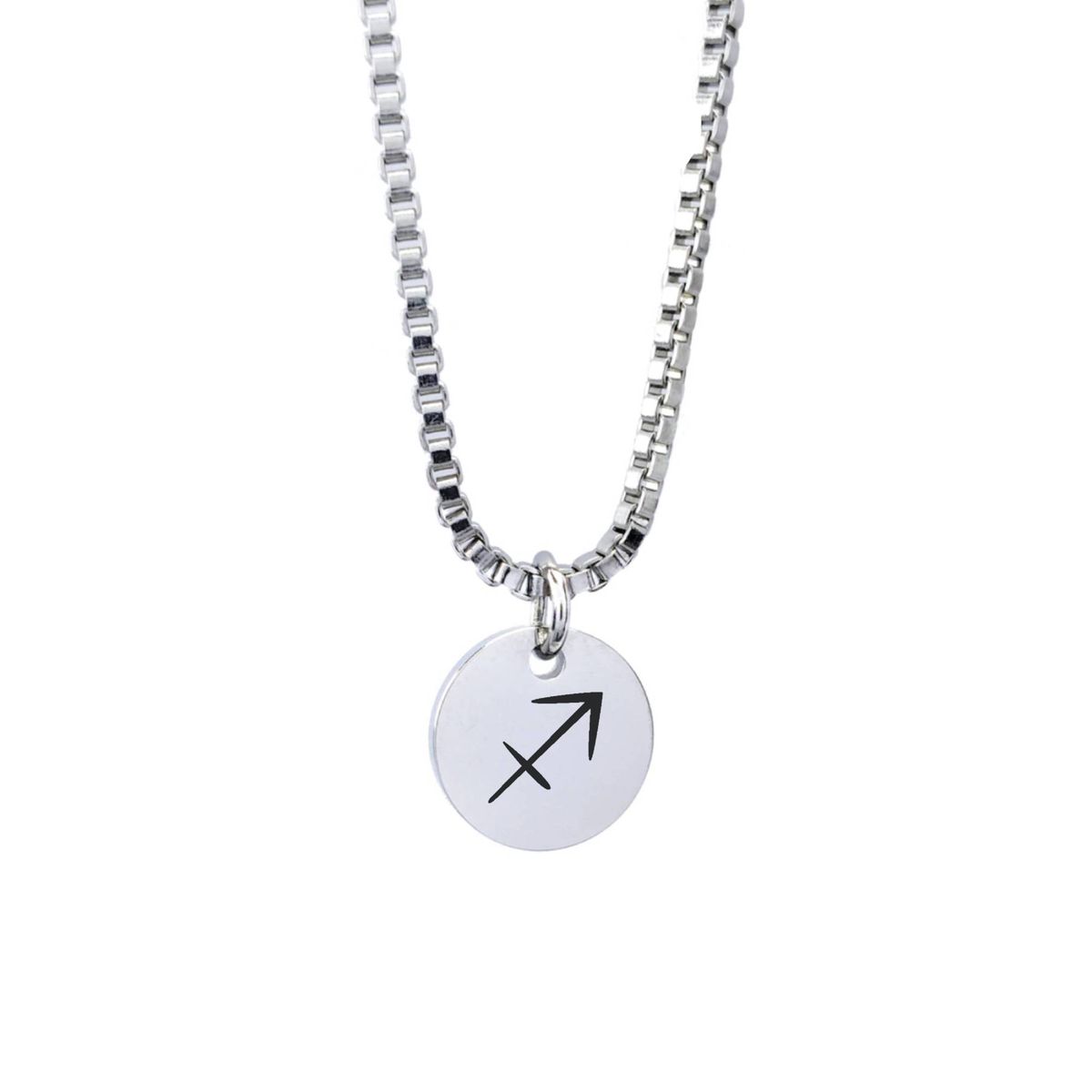 GENERICO - Collar Signo Sagitario Plateado