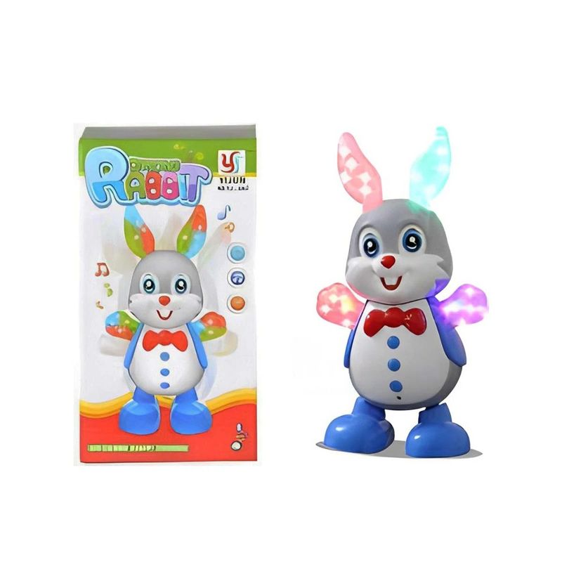GENERICO - Pack2 Juguete Conejo Musical Luces Interactivo Pilas Rabbit